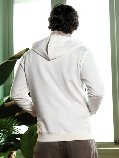 Duo-Tone Zip-Front Hoodie
