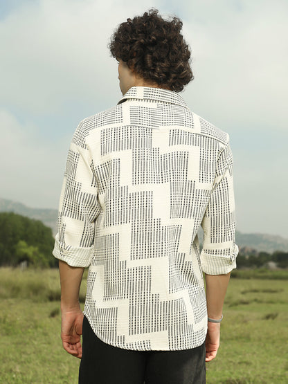 Tier-Imprint Shirt
