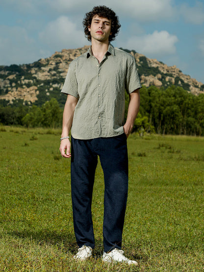 Crumple-Tactile Shirt