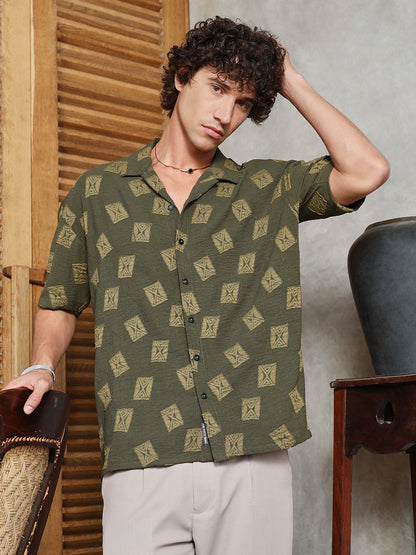 Indie-Cuban Oversized Shirt