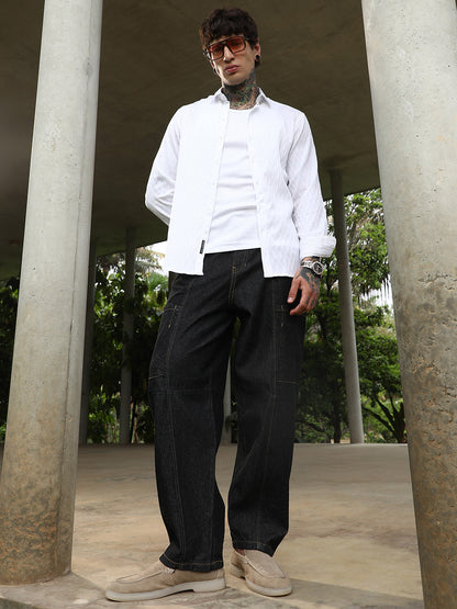 Baggy Cargo Denim Jeans