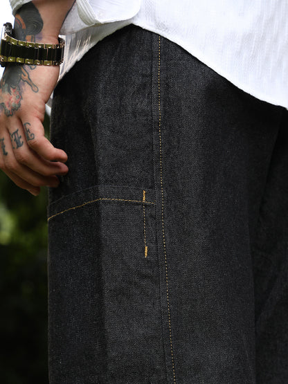 Baggy Cargo Denim Jeans