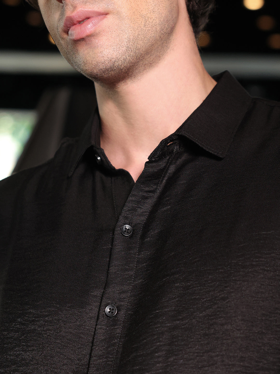 Solid Relaxed Shirt