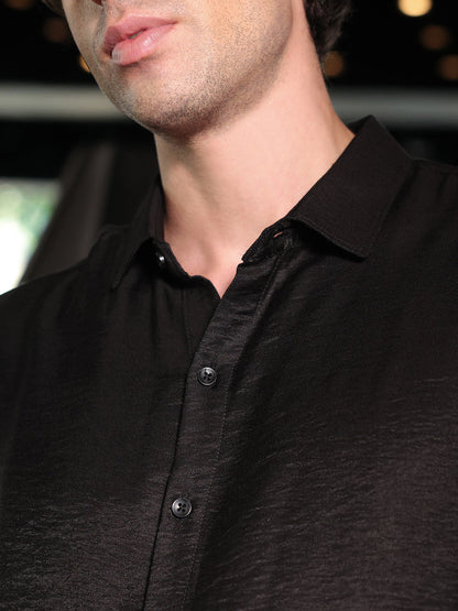 Solid Relaxed Shirt