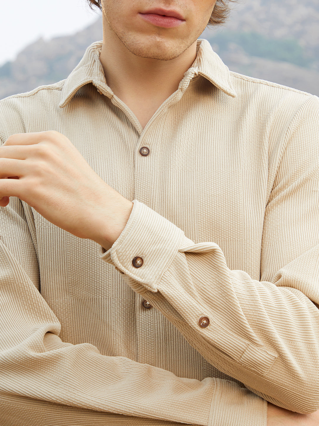 Solid Knit Shirt