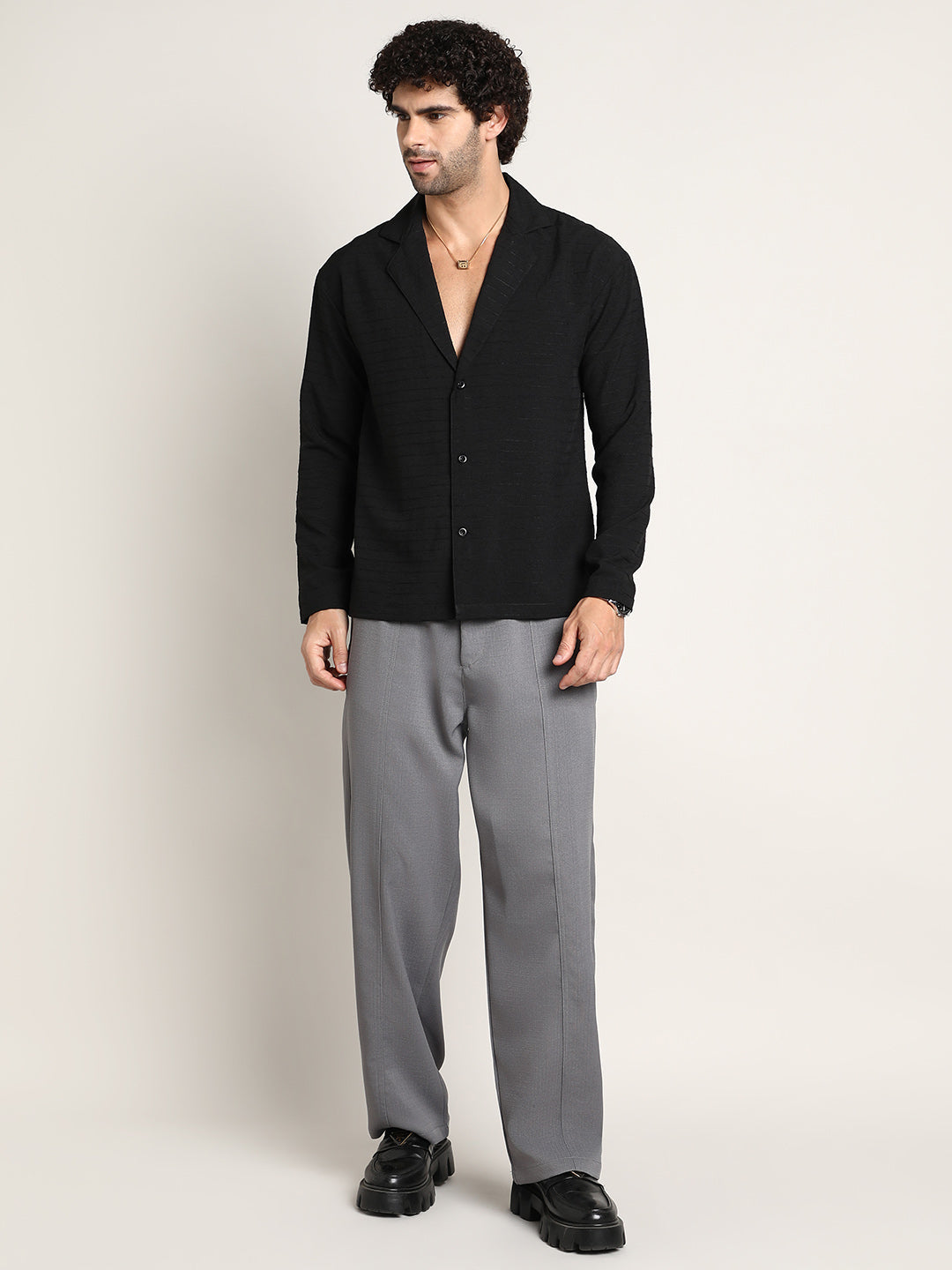Striped Cuban Shirt