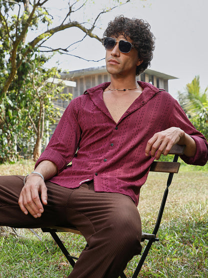 Chevron-Loop Shirt