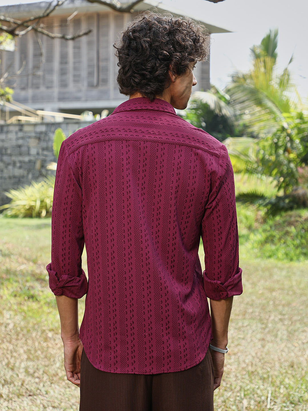 Chevron-Loop Shirt