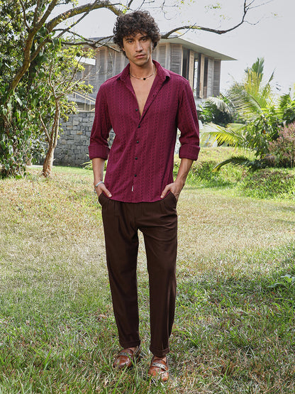 Chevron-Loop Shirt