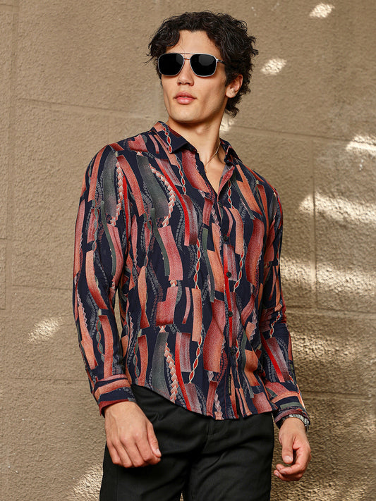 Echo-Stroked Shirt