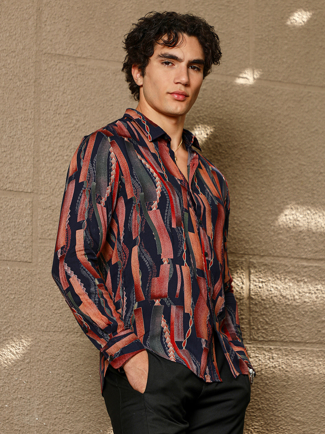 Echo-Stroked Shirt