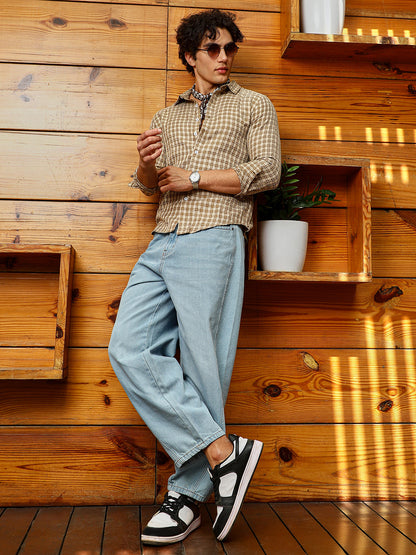 Micro-Plaid Shirt