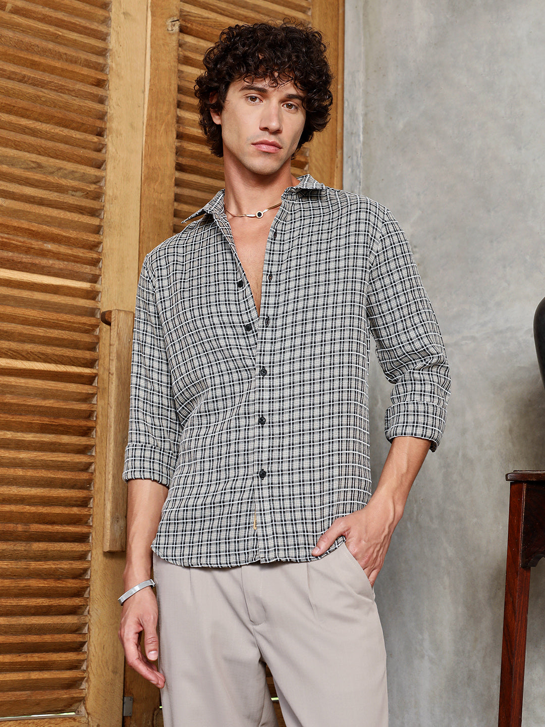 Bi-Check Shirt
