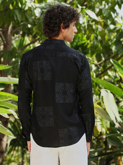 Kaleidoscope Imprint Shirt