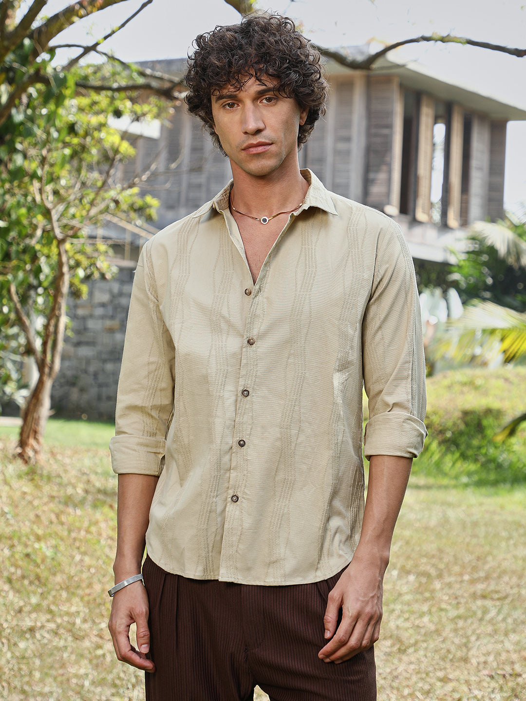 Swirl-Tactile Shirt