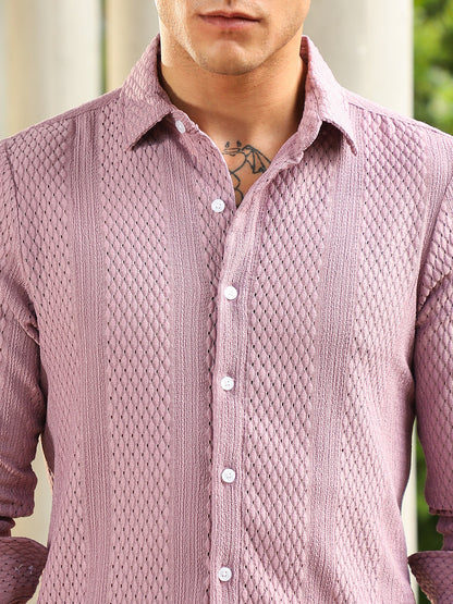 Marquise-Panel Tactile Shirt
