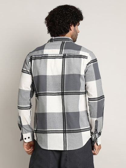 Overlap Buffalo Shirt
