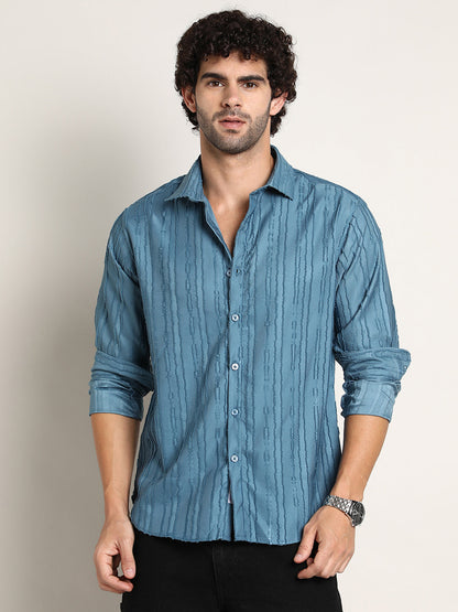 Ripple-Edge Shirt