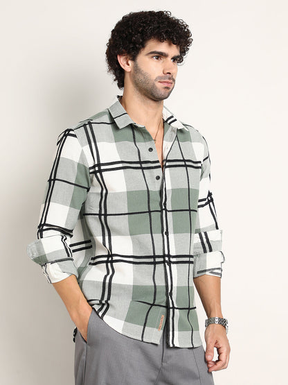 Overlap Buffalo Shirt