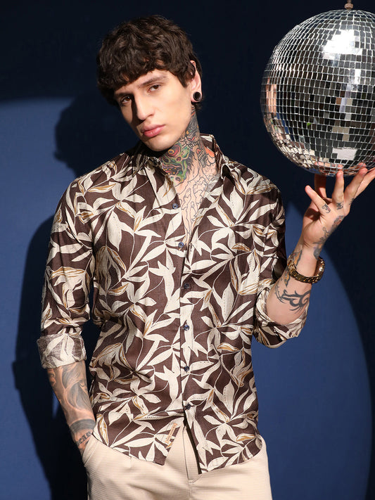 Flore Noir Shirt