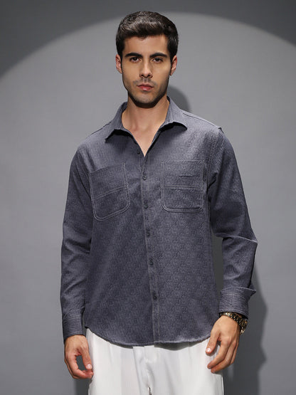 Obliqa-Utility Relaxed Shirt