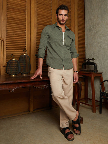 Obliqa-Utility Relaxed Shirt
