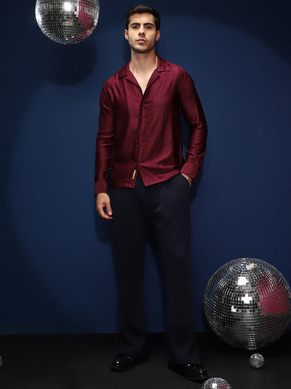 Satin Cuban Shirt