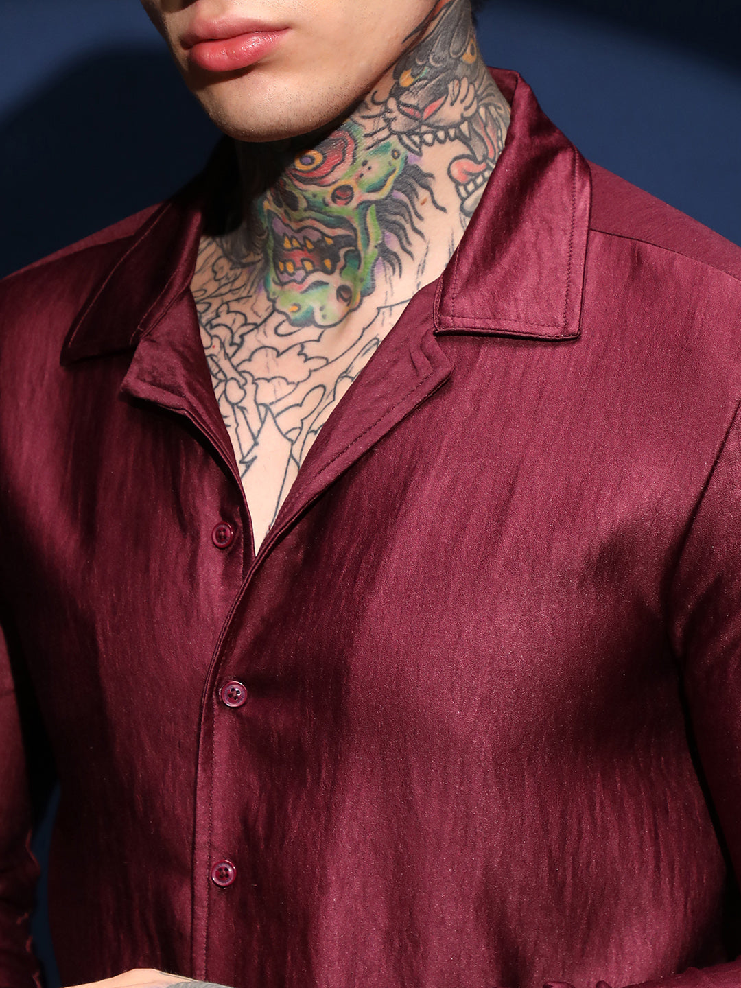 Satin Cuban Shirt