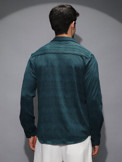 Braided-Knot Tactile Shirt
