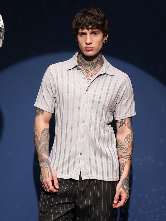 Ridge Knit Shirt
