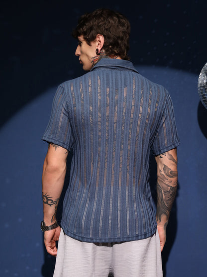 Ridge Knit Shirt