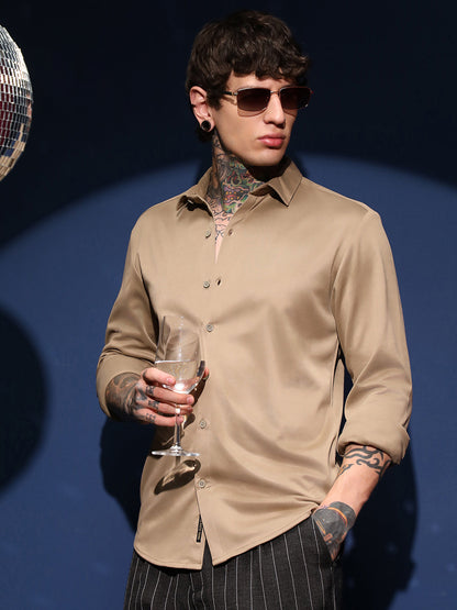 Solid Relaxed Shirt