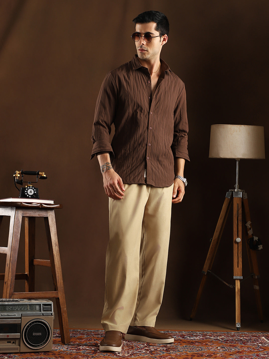 Quilt-Tactile Shirt