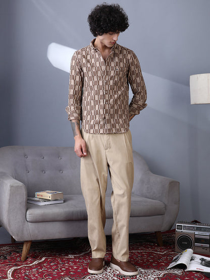 Block-Edge Shirt
