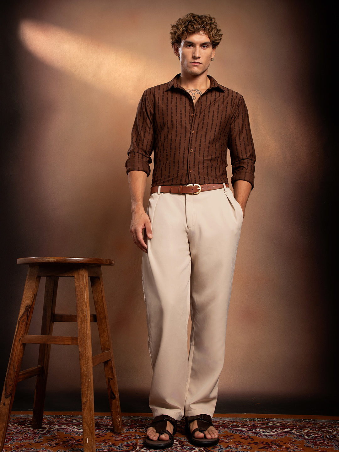 Tassel-Weave Shirt