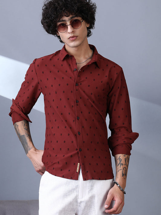 Polka-Tactile Shirt