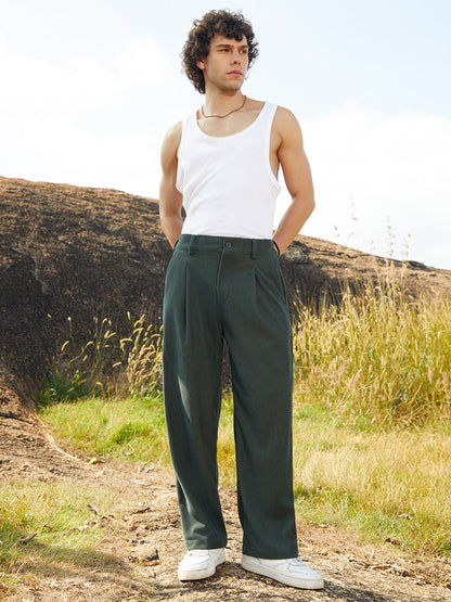 Tailored Waffle Trousers