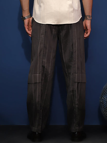 Lightweight - Unbalanced-Ridge Straight Trousers