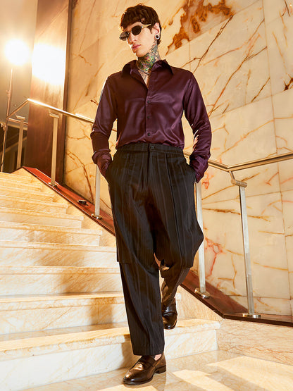 Lightweight - Unbalanced-Ridge Straight Trousers