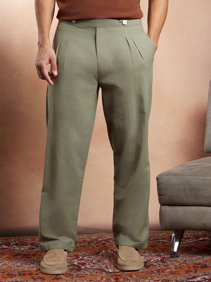 Lightweight - Linen-Blend Cigrette Trousers