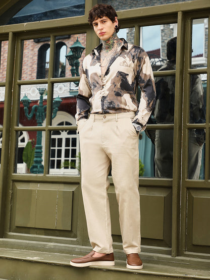 Lightweight - Pleated-Cuffed Tailored Trouers