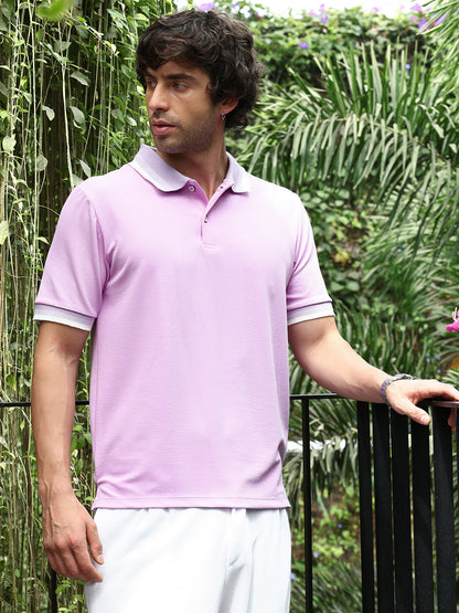 Graph-Tactile Polo T-Shirt