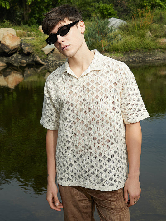 Oblique Oversized Polo T-Shirt