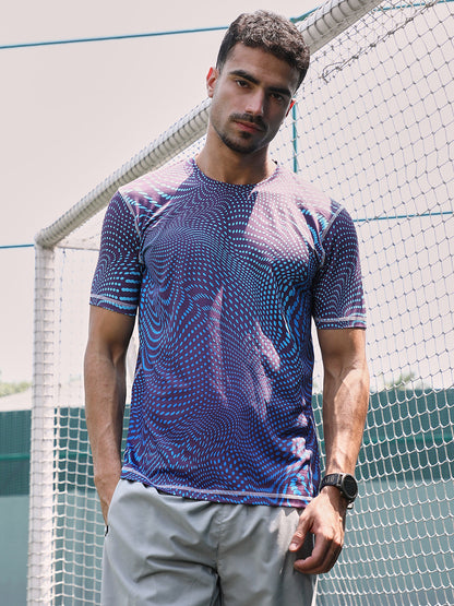 Polka-Swirl Activewear T-Shirt