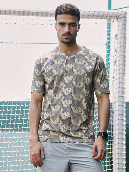 Flow-Lined Activewear T-Shirt